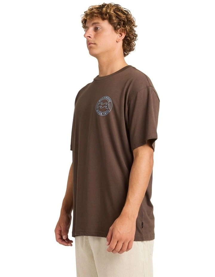 Hollow T-shirt in Brown image 3