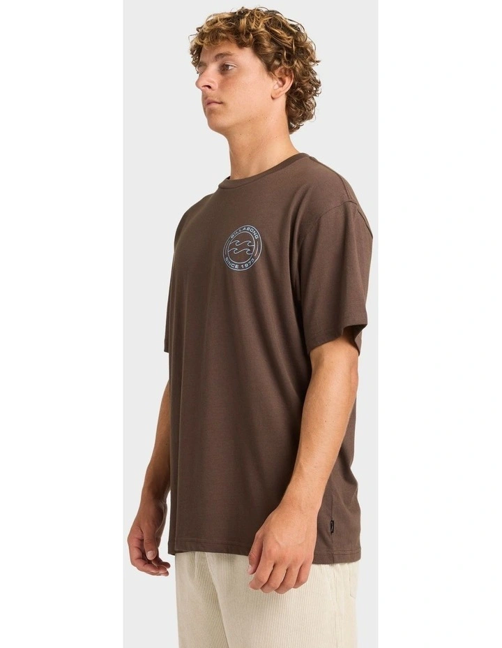 Hollow T-shirt in Brown image 3
