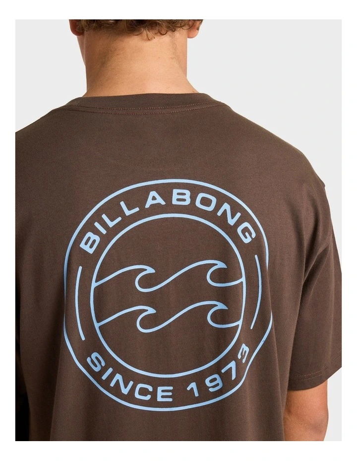 Hollow T-shirt in Brown image 4