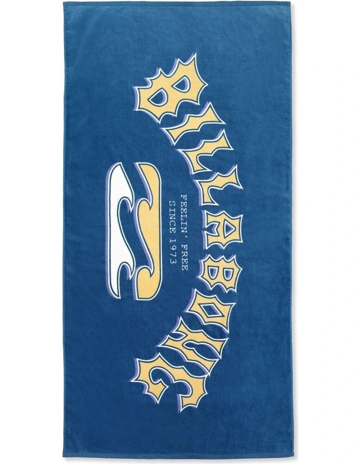 Heritage Arch Beach Towel in Blue image 1