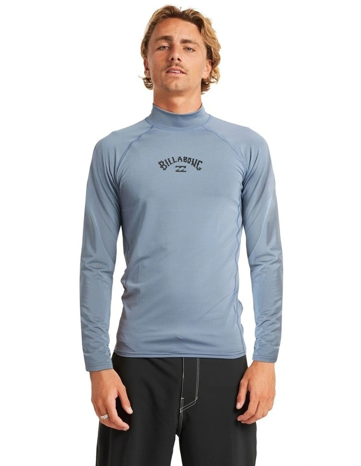 All Day Arch Long Sleeve Rash Vest in Assorted image 1