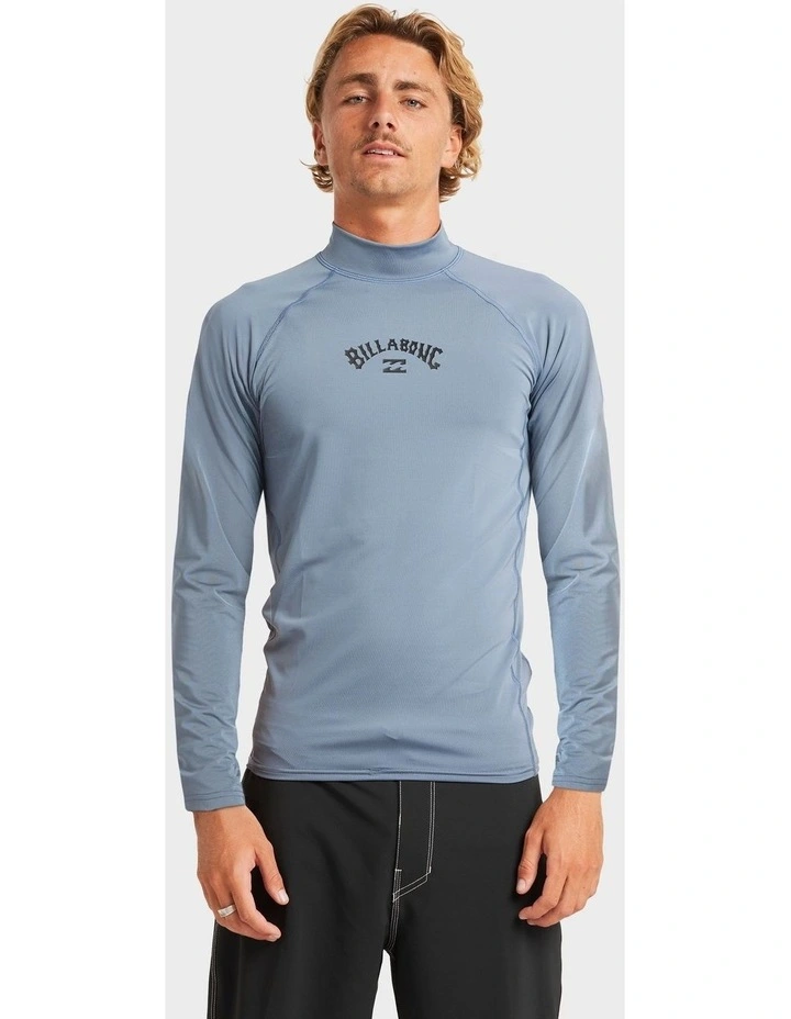 All Day Arch Long Sleeve Rash Vest In Assorted image 1