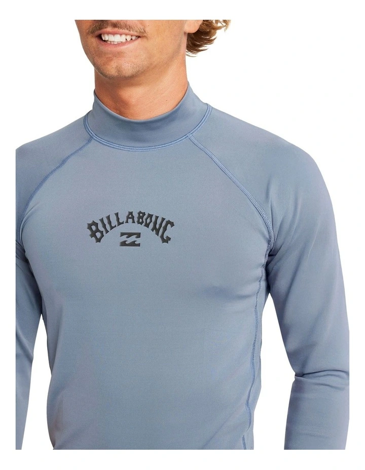 All Day Arch Long Sleeve Rash Vest in Assorted image 4