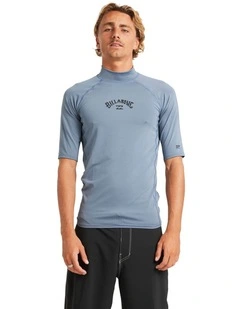 All Day Arch Short Sleeve Rash Vest In Assorted