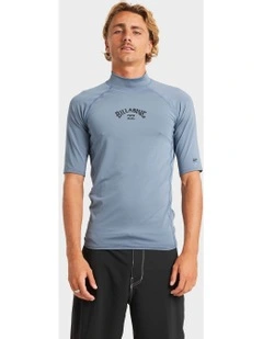 All Day Arch Short Sleeve Rash Vest In Assorted