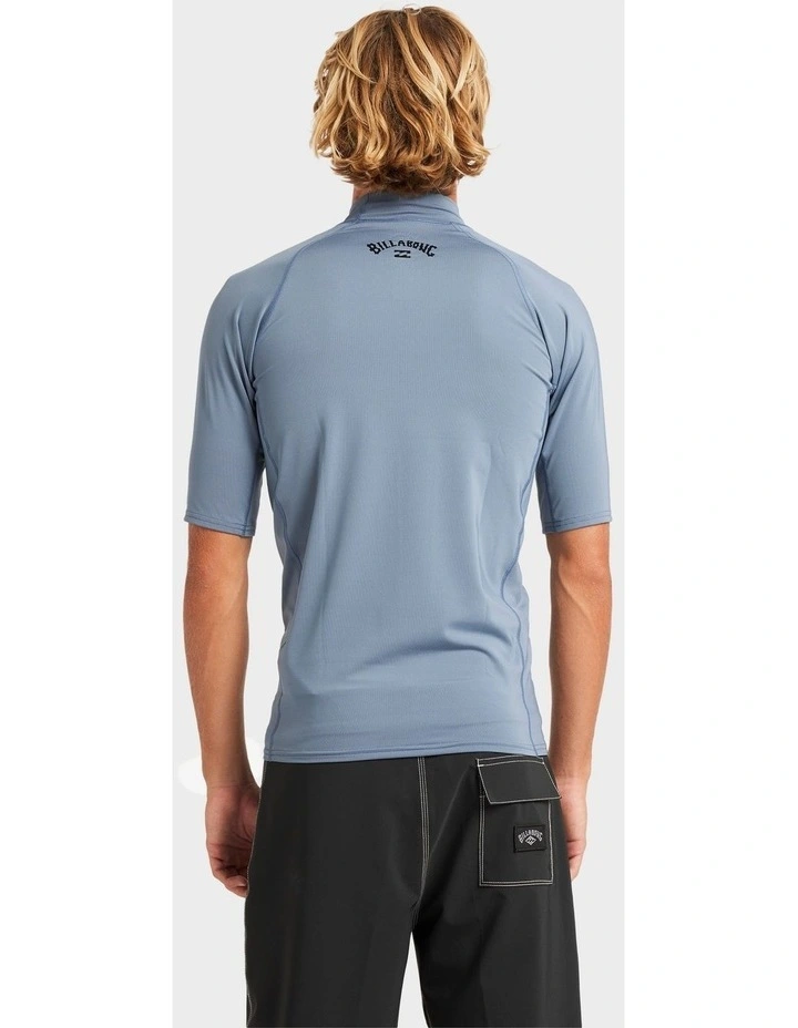 All Day Arch Short Sleeve Rash Vest In Assorted image 2