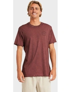 Big Wave Daz T-shirt in Brown