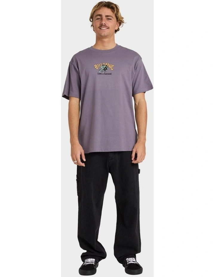 Lizard Land T-shirt in Purple image 5