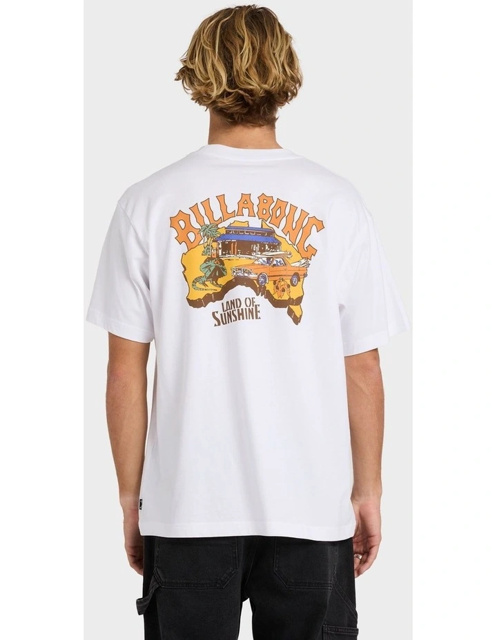 Land Of Sunshine T-shirt in White image 2