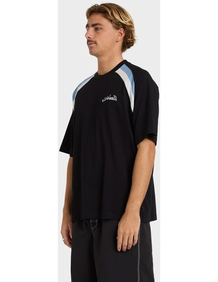 System T-shirt in Black image 3