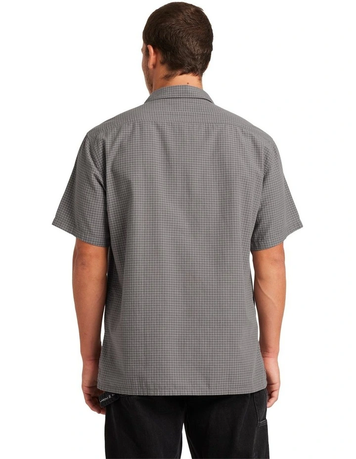 Web Mogul Short Sleeve Shirt in Raven image 2