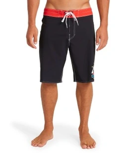 Wizard Pro 20 Boardshorts Black