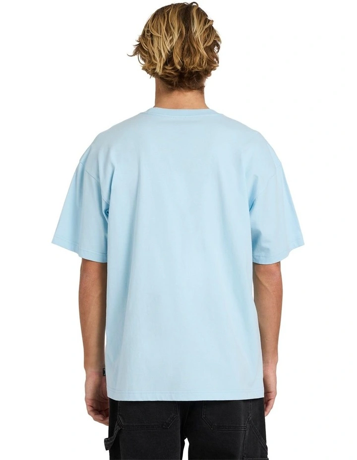 Croc Diamond OG T-shirt in Powder Blue image 2