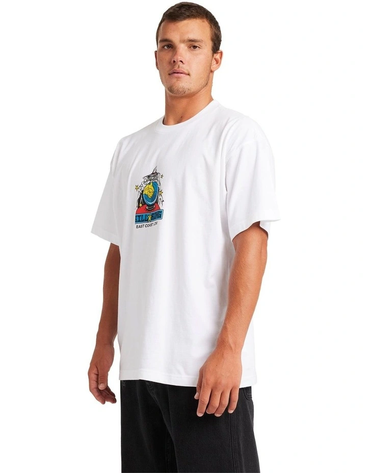 East Coast Low T-shirt in White image 3