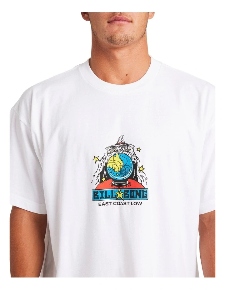 East Coast Low T-shirt in White image 4