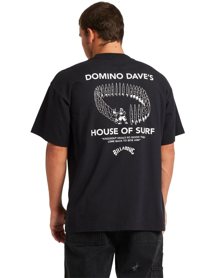 Domino Dave OG T-shirt in Black image 2