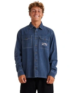 Bong Years Over Long Sleeve Shirt Black Sands