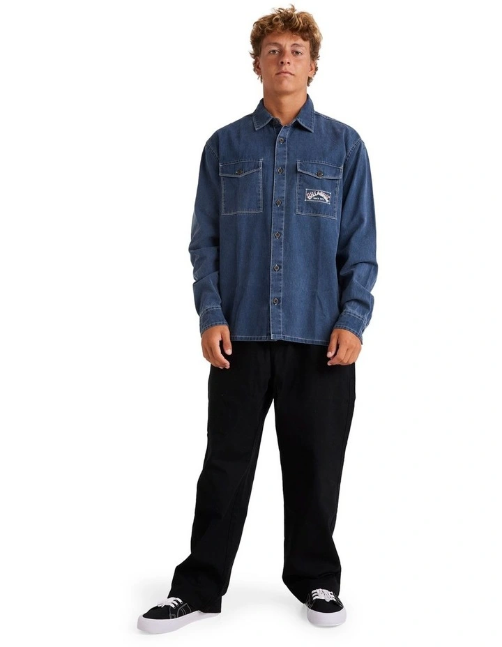 Bong Years Over Long Sleeve Shirt Black Sands image 4