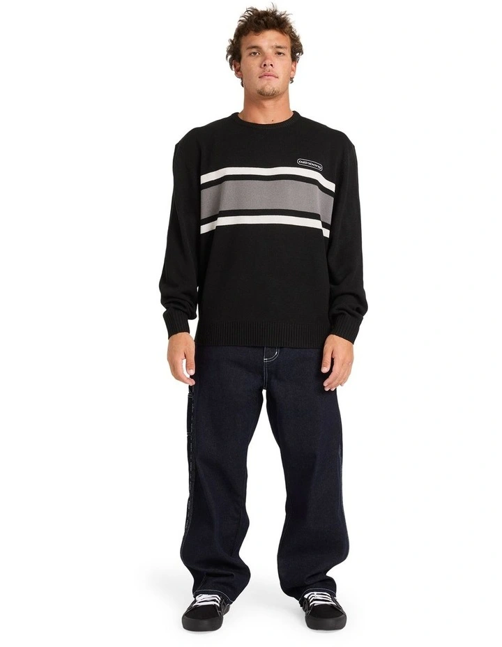 Spec 73 Panel Sweatshirt in Black image 5