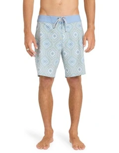 Good Times Pro Performance 17.5 Boardshorts in Fog Gray