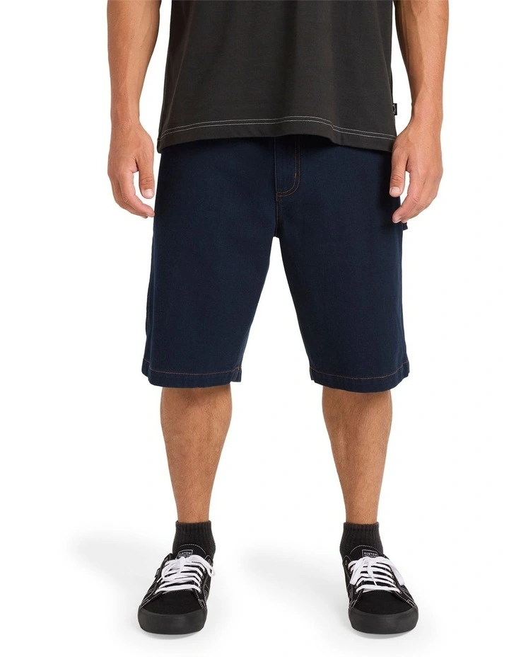 Bad Dog Workwear Walkshorts 21 in Navy image 1