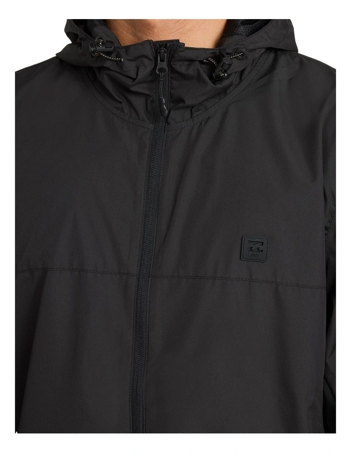 Transport Windproof Jacket in Black image 4