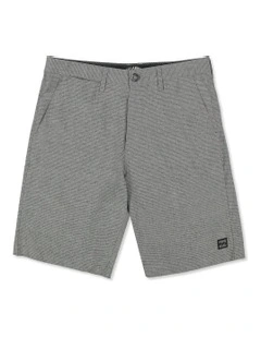 Crossfire 19 Hybrid Shorts Asphalt