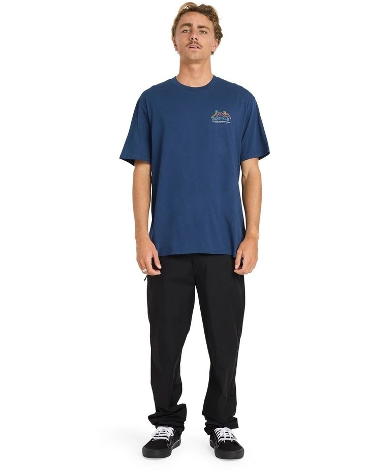 Range Adiv Premium Fit T-shirt in Dark Blue image 5