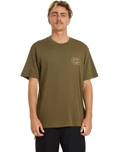 Andes Adiv Premium Fit T-shirt in Winter Moss