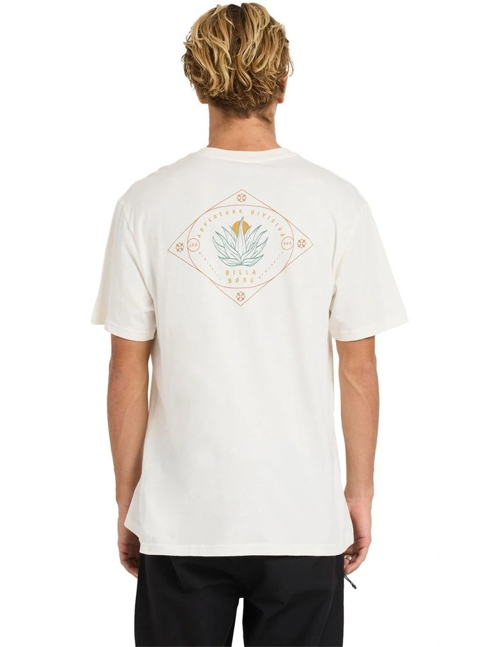 Agave Adiv Premium Fit T-shirt in Off White image 2