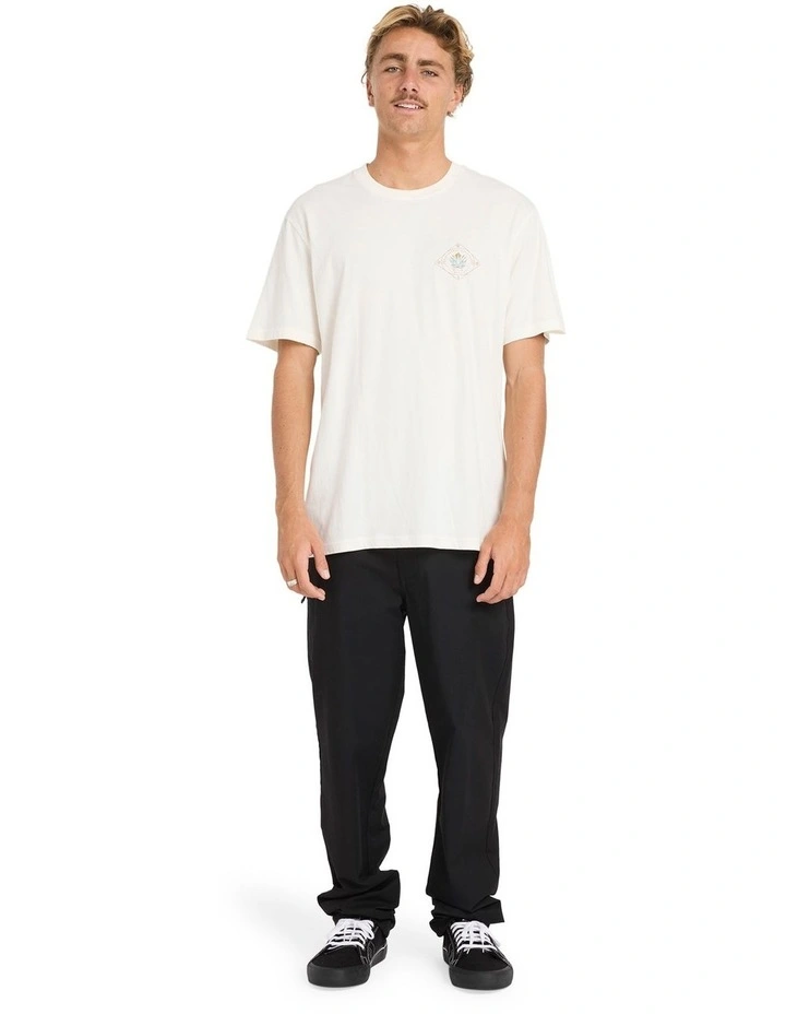 Agave Adiv Premium Fit T-shirt in Off White image 5