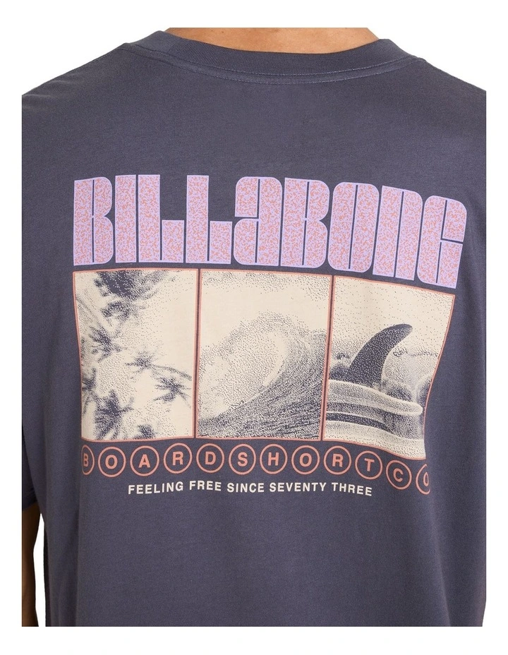 Broadsheet T-shirt in Graystone image 4