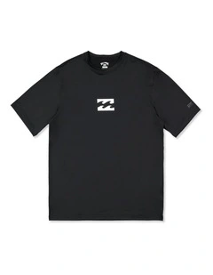 All Day Wave Surf T-shirt in Black