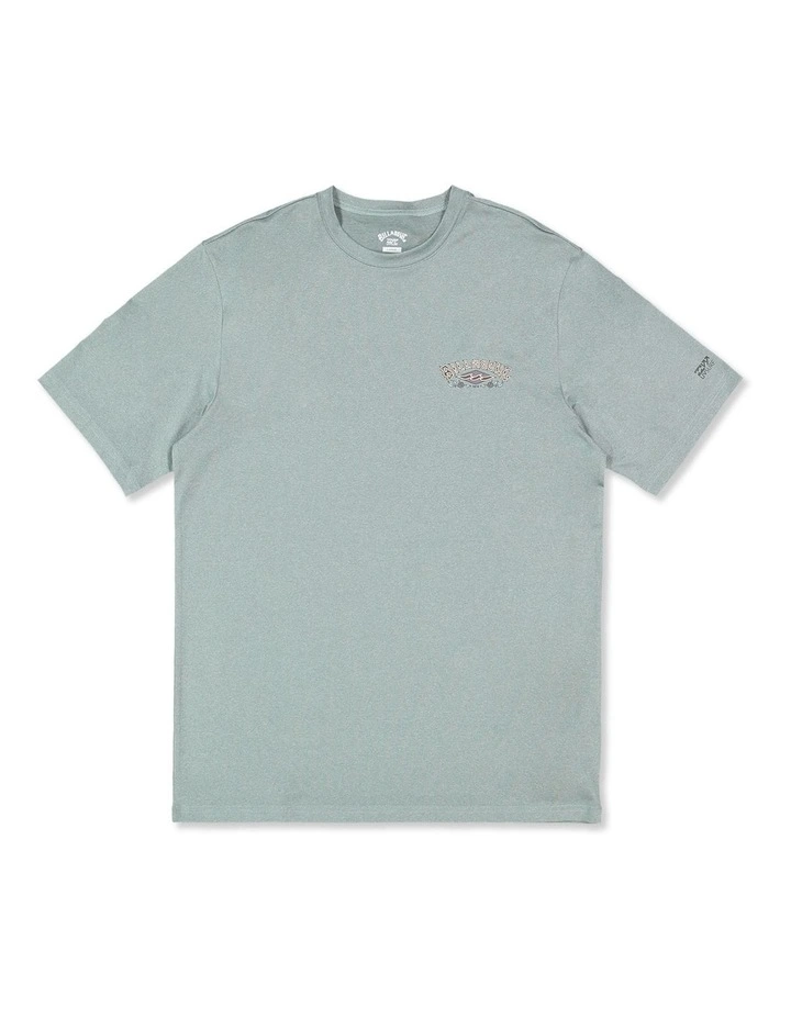 Heritage Loose Fit Surf T-shirt in Sea Blue image 1