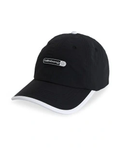 Spec 73 Orbit Clipback Cap in Black