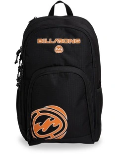 Command Backpack Black and Orange