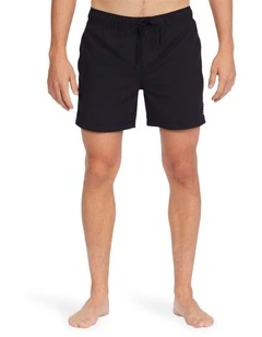 All Day Layback 16 Boardshorts in Black
