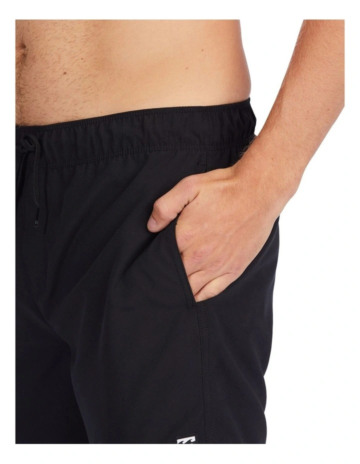 All Day Layback 16 Boardshorts in Black image 4