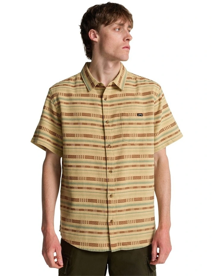 Sundays Short Sleeve Shirt in Caslte Rock image 1