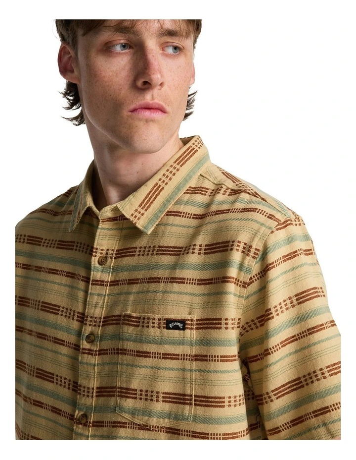 Sundays Short Sleeve Shirt in Caslte Rock image 4