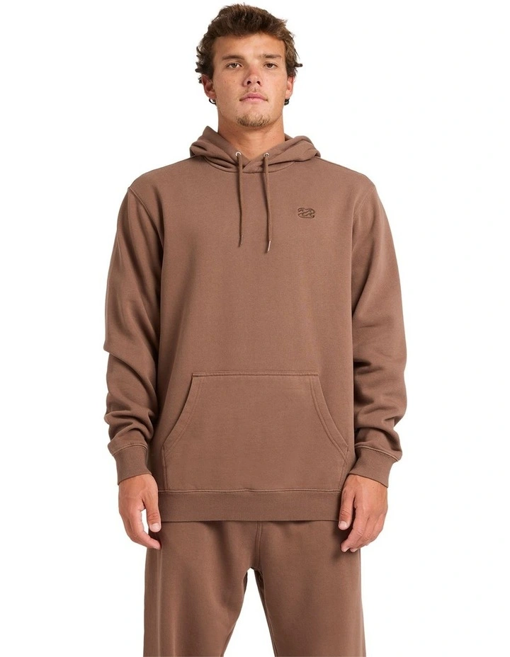 Premium Pullover Hoodie in Mocha image 1