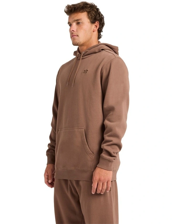 Premium Pullover Hoodie in Mocha image 3