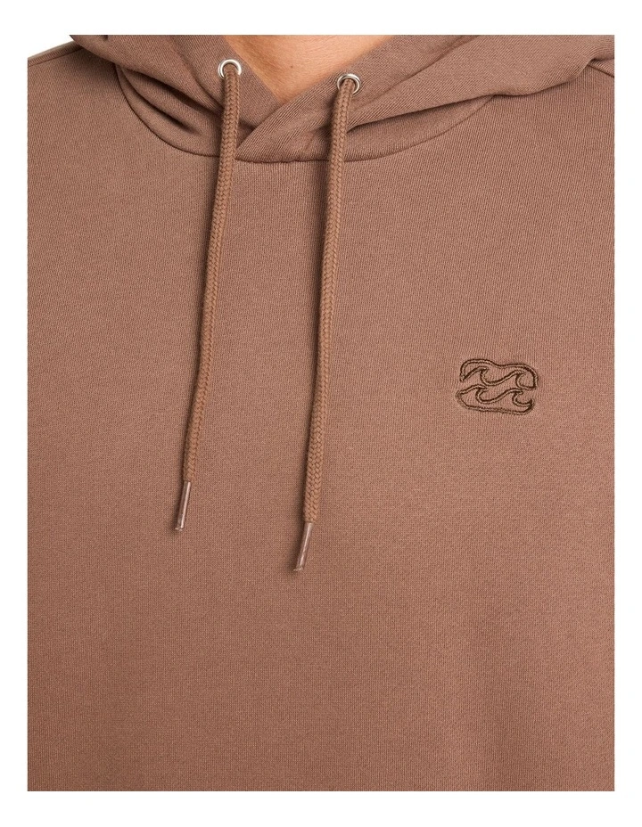 Premium Pullover Hoodie in Mocha image 4