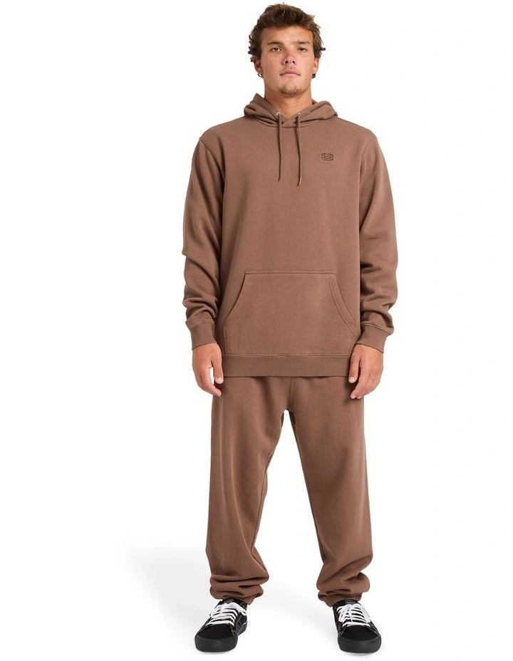 Premium Pullover Hoodie in Mocha image 5