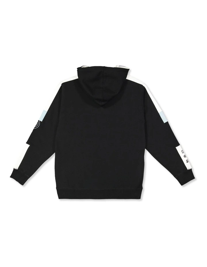 Spec 73 Pop Pullover Hoodie in Black image 2