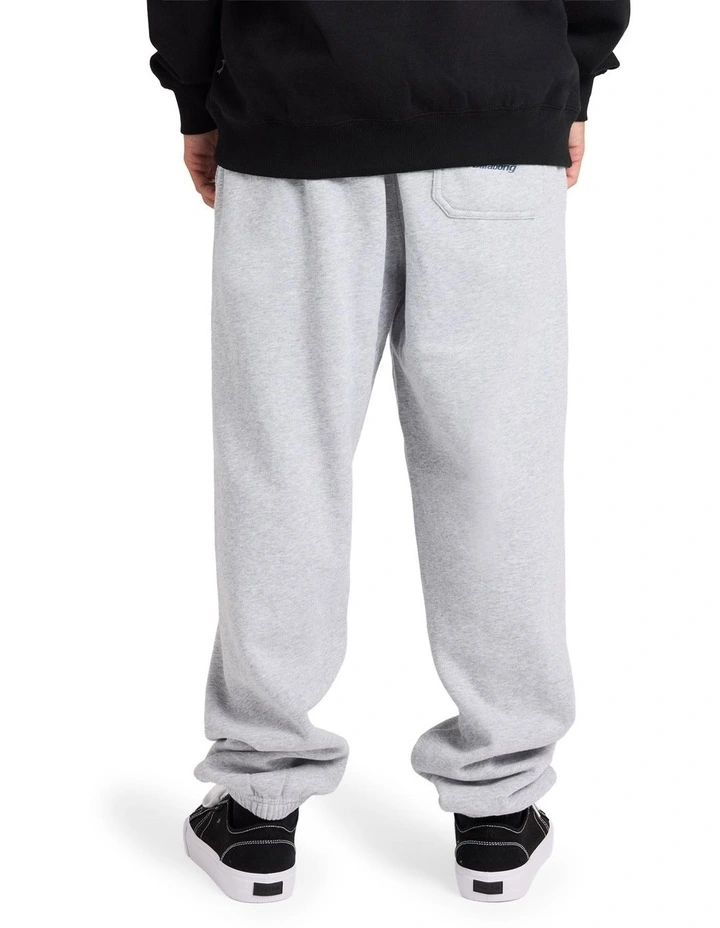 Walled Trackpants in Light Grey Heather image 2