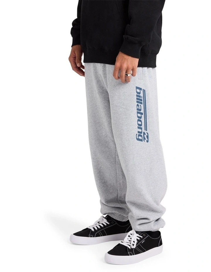 Walled Trackpants in Light Grey Heather image 3