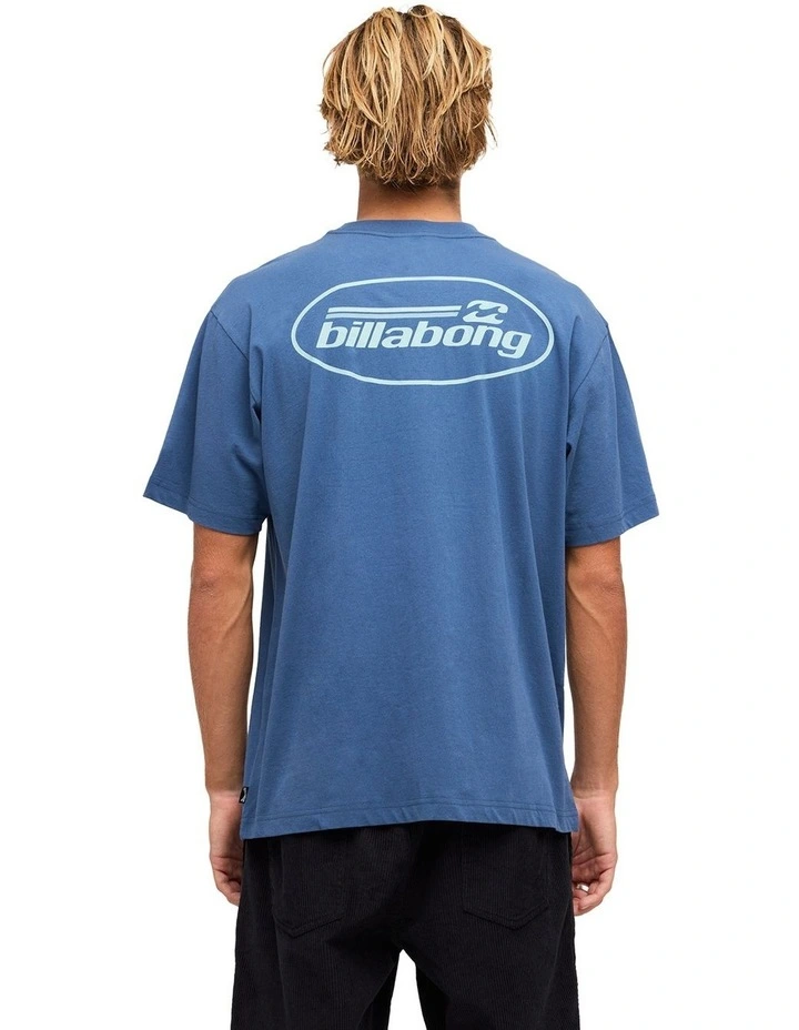 Walled T-Shirt in Denim image 2