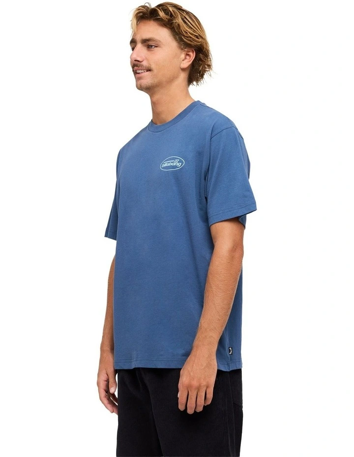 Walled T-Shirt in Denim image 3