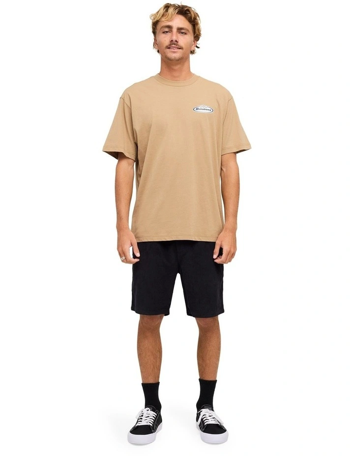 Walled T-Shirt in Khaki image 5
